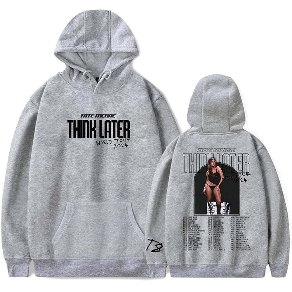 Preside Tate McRae Merch Think Later World Tour Hoodie 2D